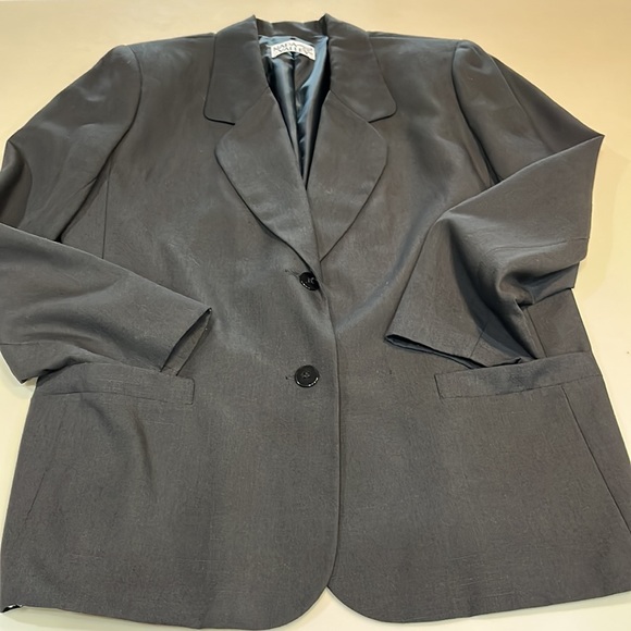 Black blazer Napa Valley size 14 - Picture 2 of 6